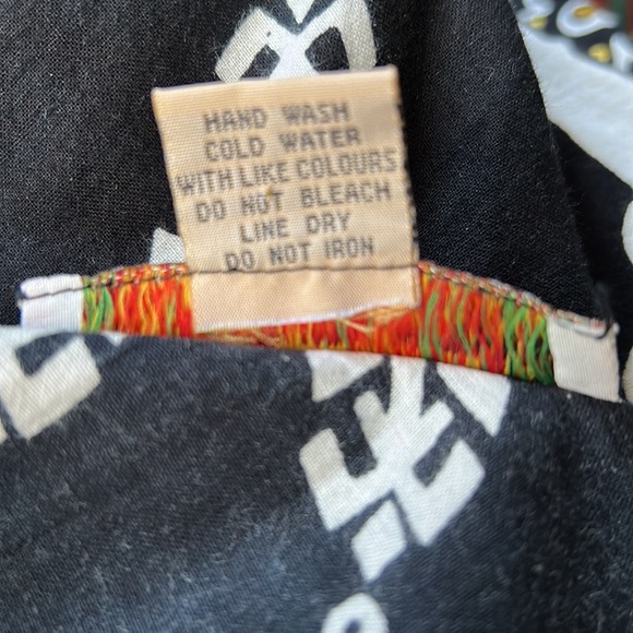 90s Y2K Fiesta Maxi Circle Skirt M - Picture 9 of 11